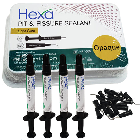 Hexa Pit & Fissure (OPAQUE PINK) Sealant Light Cure, HF-1000